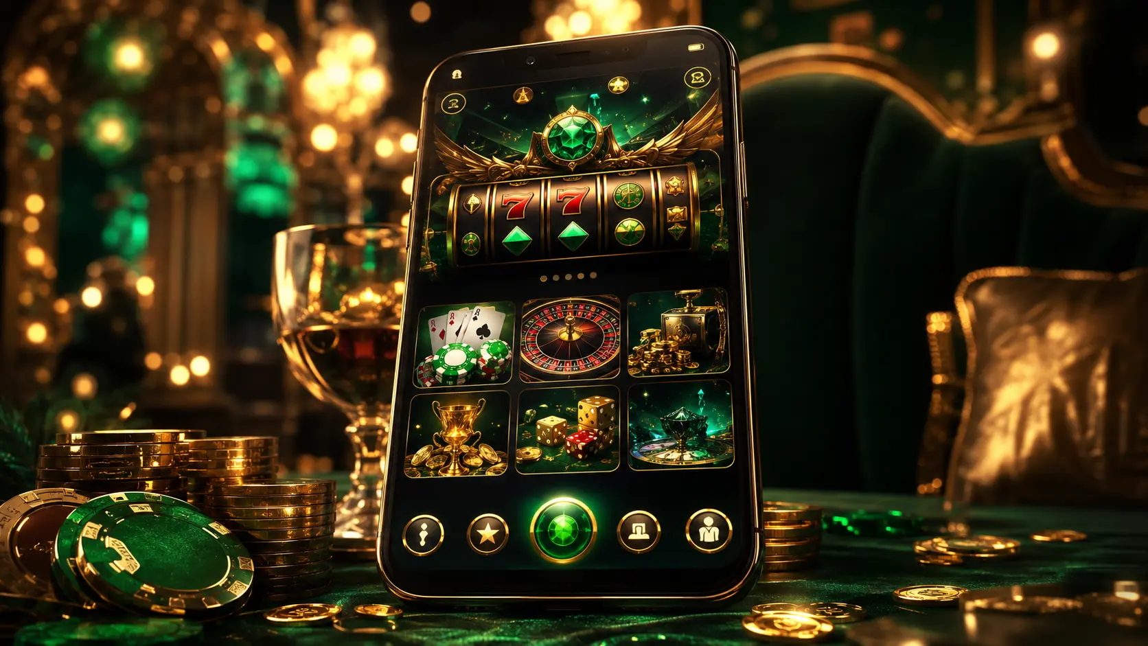 Playing Ozwin pokies and live casino on a phone